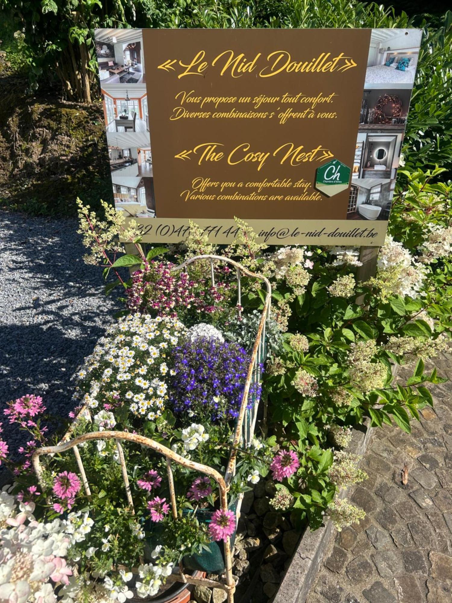 Apartamento Le Nid Douillet Theux Exterior foto